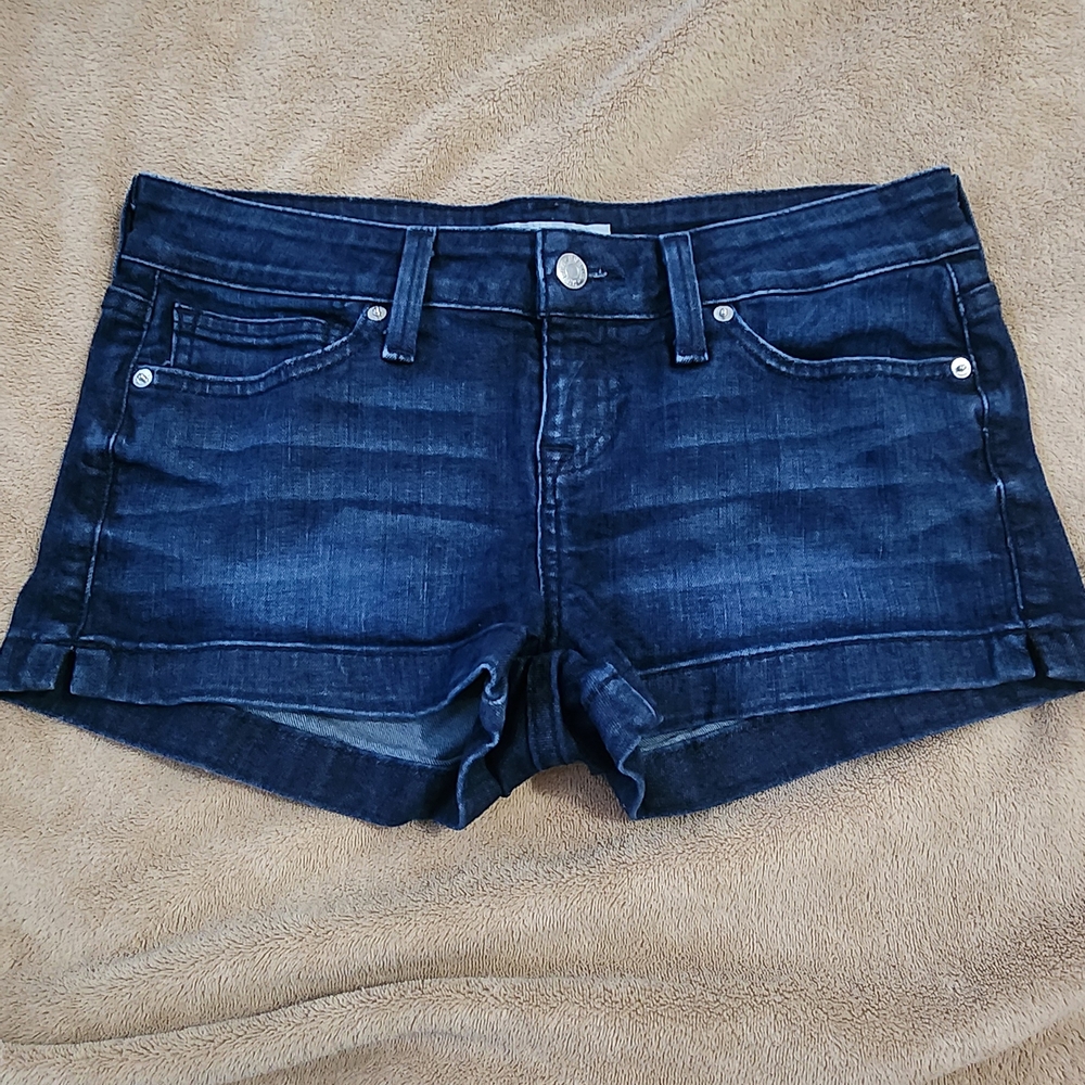 Guess Dark Blue Jean Shorts